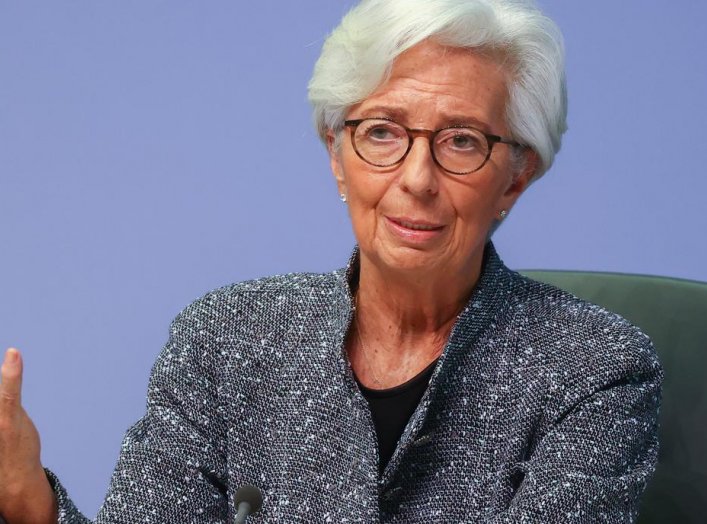 European Central Bank (ECB) President Christine Lagarde gestures as she addresses a news conference on the outcome of the meeting of the Governing Council, in Frankfurt, Germany, March 12, 2020. REUTERS/Kai Pfaffenbach