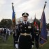 A U.S. military color guard stands on the White House South Lawn after U.S. President Donald Trump hosted a 4th of July "Salute to America" to celebrate the U.S. Independence Day holiday at the White House in Washington, U.S., July 4, 2020. REUTERS/Carlos